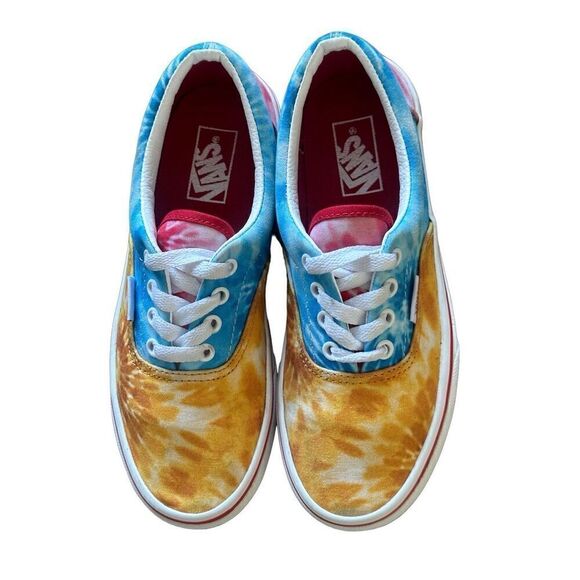 Vans Kid's Tie Dye Block Era Shoes Kids Size 3 - Picture 2 of 12